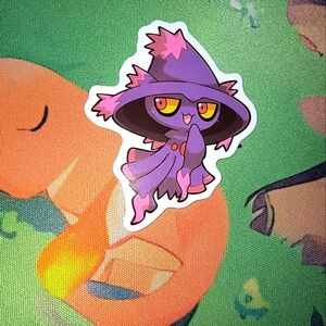 Pokemon Purple and Pink Magical Cat